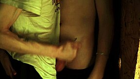 Twink Explores Wild Glory Hole Action