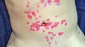 Myanmar gay couple explores hot wax in homemade clip