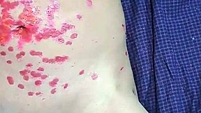 Myanmar gay couple explores hot wax in homemade clip