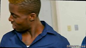 I joined the squad for wild gay sex at work together