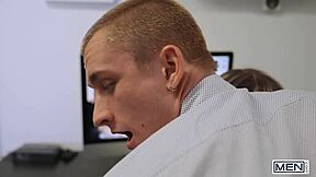 Theo Brady spills coffee to get Alex Mecum alone!