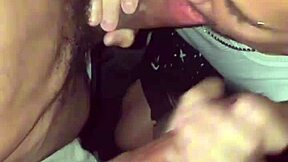 Twink Sucks Multiple Cocks in Club Frenzy