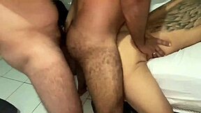 Massive Bareback Orgy with Hung Ebony Studs Pounding Hard