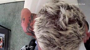 Ever tried a rough bareback session with a dominant skinhead?