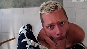 Ever tried a rough bareback session with a dominant skinhead?