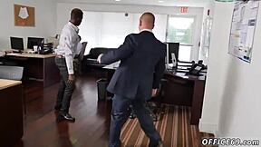 Young Team Works Together for Hot Mobile Gay Threesome Action