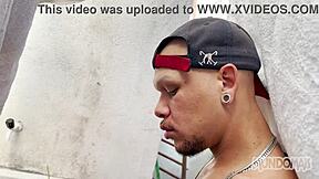 Fucking Hard Outdoors Between the Sheets