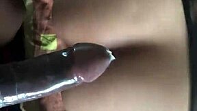 Interracial pounding with a massive juicy ass