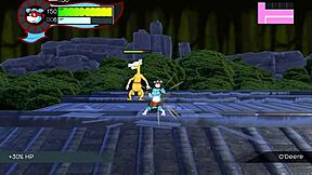 同性恋色情游戏中忍者群交疯狂