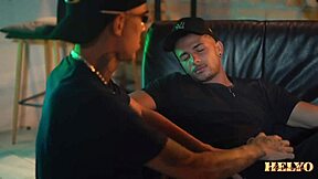 Teen Blowjob Party with Twins and Buddy.