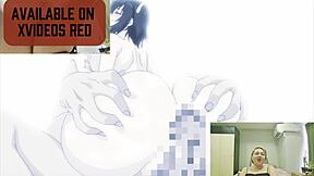 你能和我一起在这个Hentai反应中射精吗？