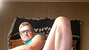 Solo dildo play with deep anal action on meoffnow