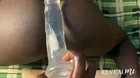 Hey, check this African gay dildo ass play! Partner’s cumshow is straight fire.