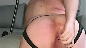 肛门球和充气塞扩张大屁股独奏