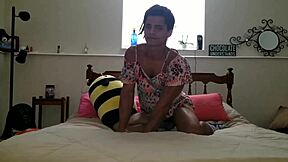 Lvory White Twink in Solo Transsexual Fetish Display