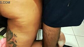 He couldn't handle it and came fast with me