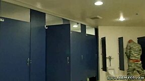 Young Army Boys in Gaping Anal Action with Monster Cocks. Hot Military Group Scene Unfolds!