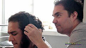 Man Teases in Crossdressing Shemale Action