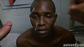 Man, cop forces gay guy to suck him with sexy muscular vibes!