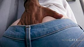 Stuck in Elevator? Let's Ride Each Other with Bareback Heat!