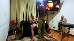 latino enjoys playing with tight ass