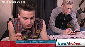 Horny Twinks Sneak Some Steamy Action in the Bathroom