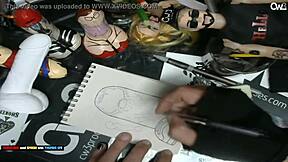 是时候用假阳具艺术素描威廉·西德了