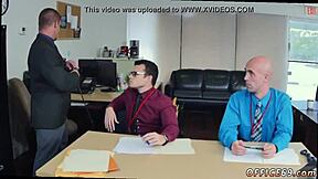 Hairy Straight Daddies in Wild Gay Threesome?