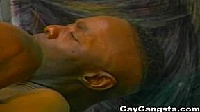 Black Cock Slamming Hard in Dressing Room Action