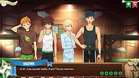 游戏朋友营地 第10集 - 海滩旅行 俄语配音