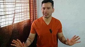 married couple offers bareback ass to hung straight friend with 20cm.