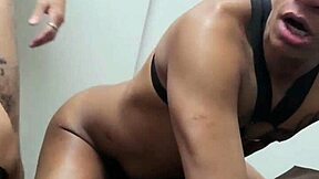 Wild bareback interracial orgy kicks off with Latino amateurs