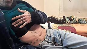 Melvincoficial, the Spanish gay stud, shows off cock and chest