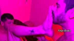 Latino First-Timer Explores Fetish Play with Fat Bear