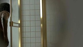 Caught spying on a hot BBC shower moment