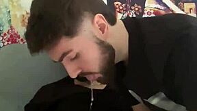 kissing and sucking with intense passion