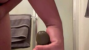 Sitting on Dildo Craving Real Cock to Enjoy