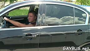 Horny Gay Stud Delivers Wild Oral Job