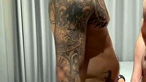 Brazilian Amateur Deepthroats and Licks My Friend's Balls