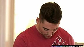 Teen twink gets bareback pounded by hung amateur stud