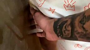 Tech guy pounds virgin client’s tight hole?