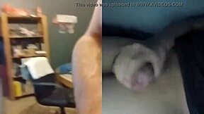 Amateur guy drills tight hole with big dildo