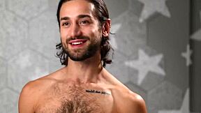 Interracial gay jocks dominate in wild threeway action.