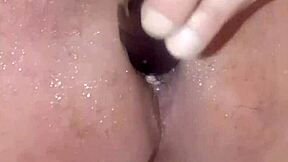 Gay Amateur Slams Eggplant Deep in Tight Anal