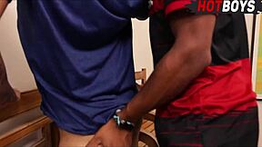 Giving My Tight Ass to My Neighbor in Wild Monster Cock Action