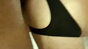 Hey, this black guy is pounding me so good while I suck him off 😏. Masturbating and anal fun in this amateur scene!