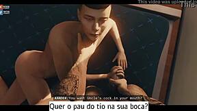 想不想试试3D动漫里的同志手淫动作？