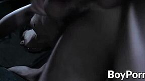 sexy vampire twinks fucking hard in emo doggystyle action