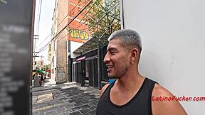 latino twinks blowjob and ass fucking in subway