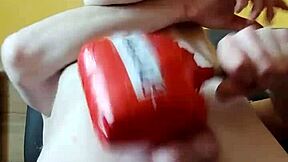 permonik1987 retro blue film balls kicking session